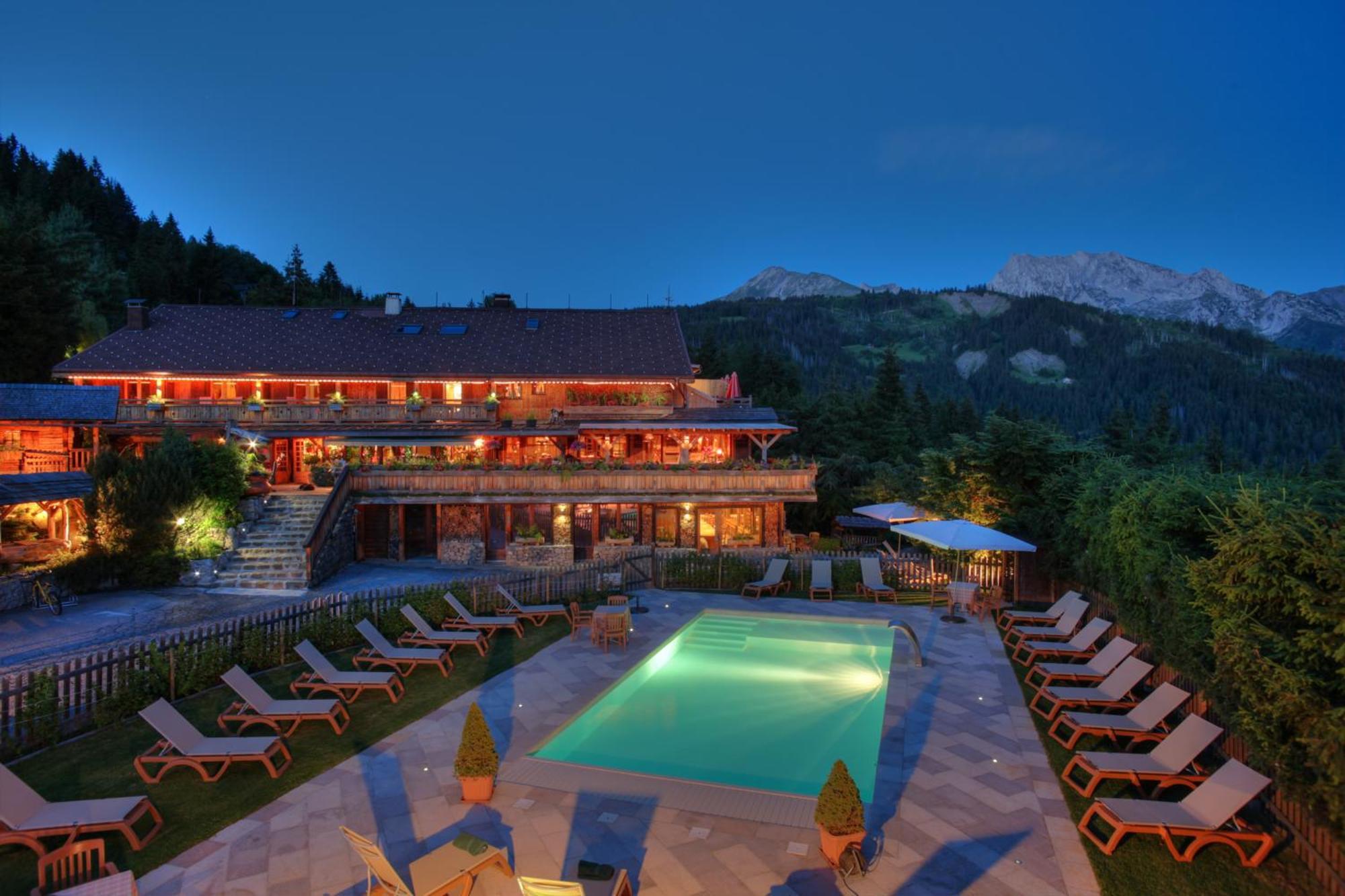Les Chalets-Hotel De La Croix-Fry 마니고 외부 사진